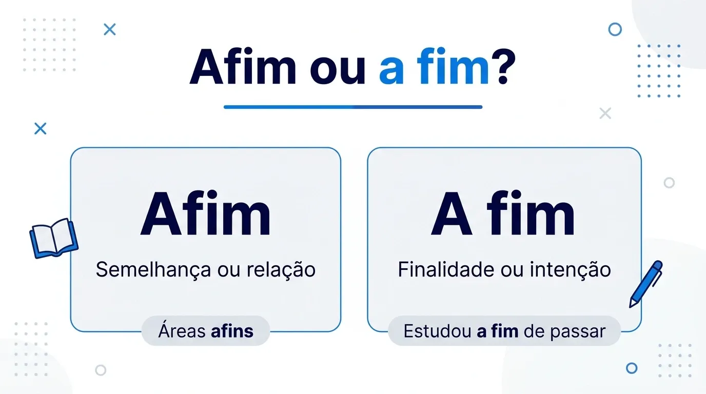 afim e a fim