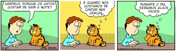 Crazyseawolf's Blog: Garfield e Jon (tiras nostálgicas)