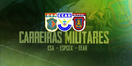 CARREIRAS MILITARES - ESCOLA DE ESPECIALISTAS DE AERONÁUTICA - EEAR (Pré Edital)
