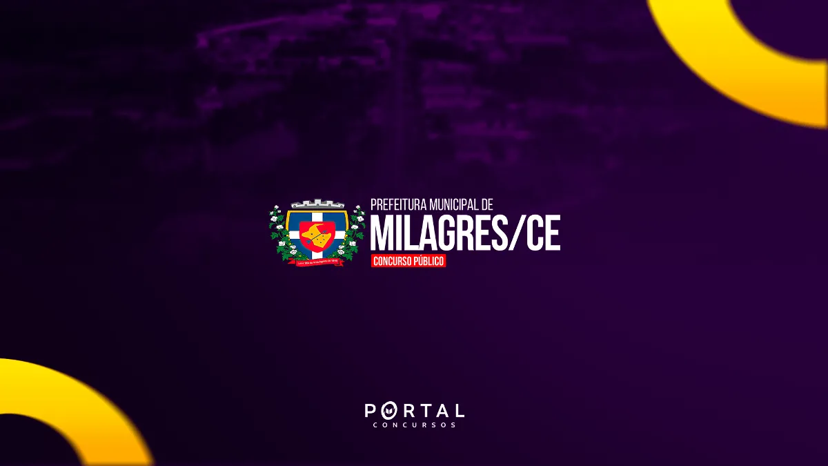 Concurso Milagres (CE): Edital publicado com 542 vagas e provas em junho