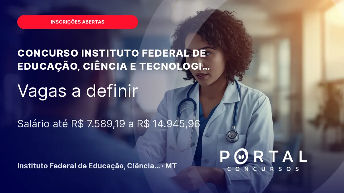 IFMT prorroga inscrições para professores