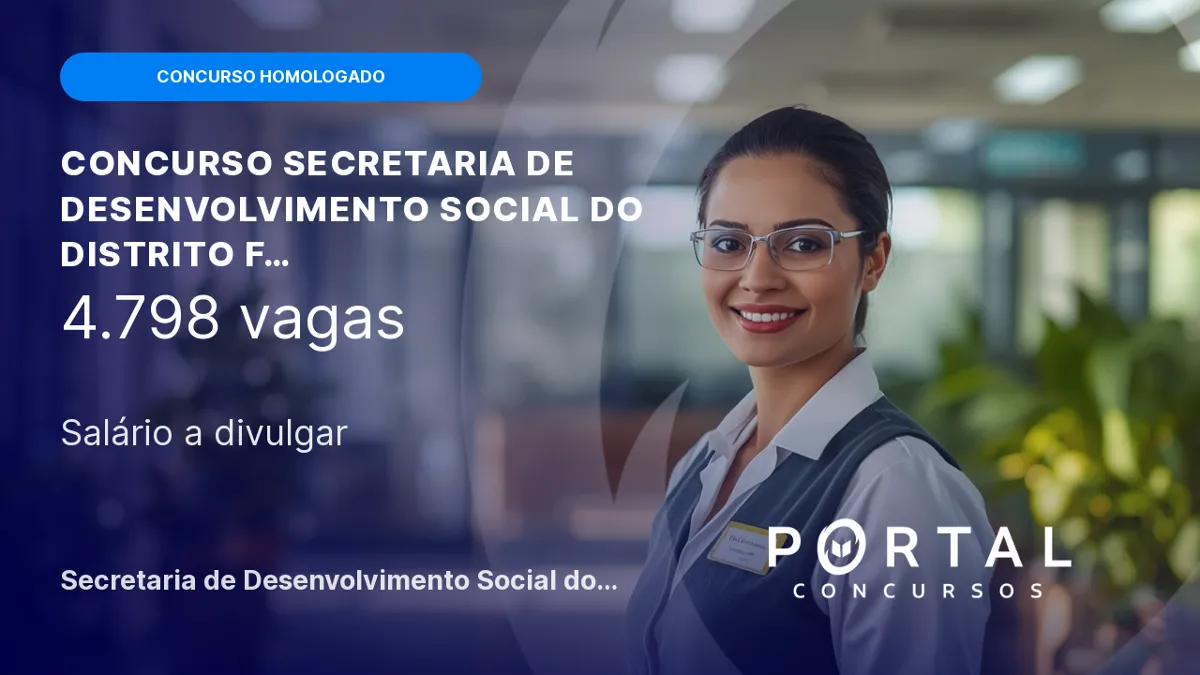 Concurso Sedes DF: 210 mil inscritos confirmados