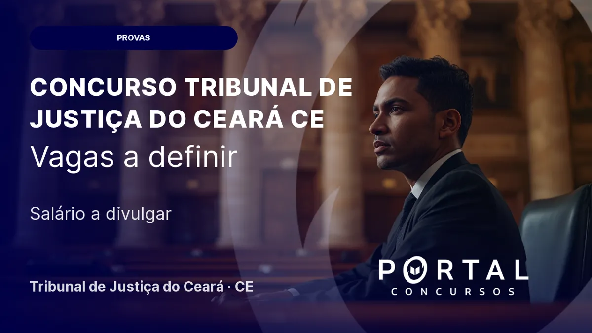 Provas do concurso TJ CE acontecem neste domingo