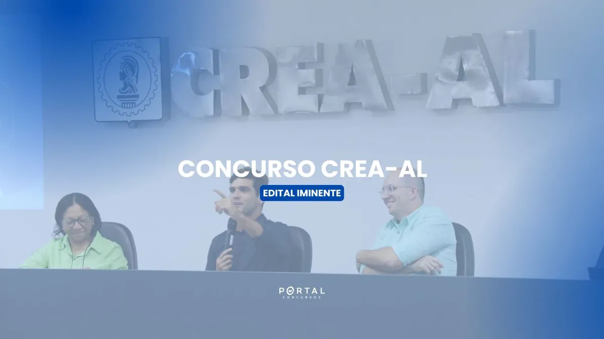 Concurso CREA AL: banca definida e edital em breve!