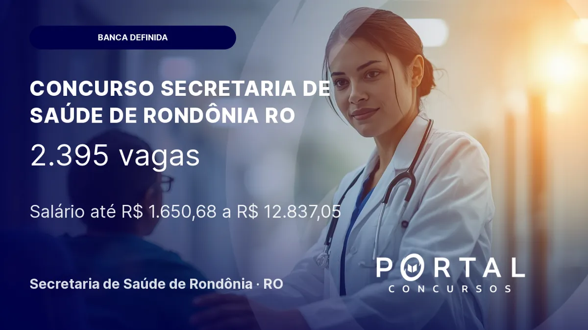Concurso SESAU RO: IDCAP é a provável banca