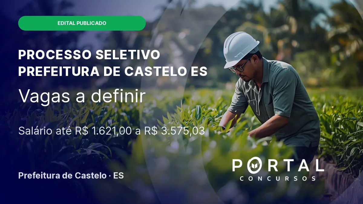 Processo Seletivo Prefeitura de Castelo/ES 2026