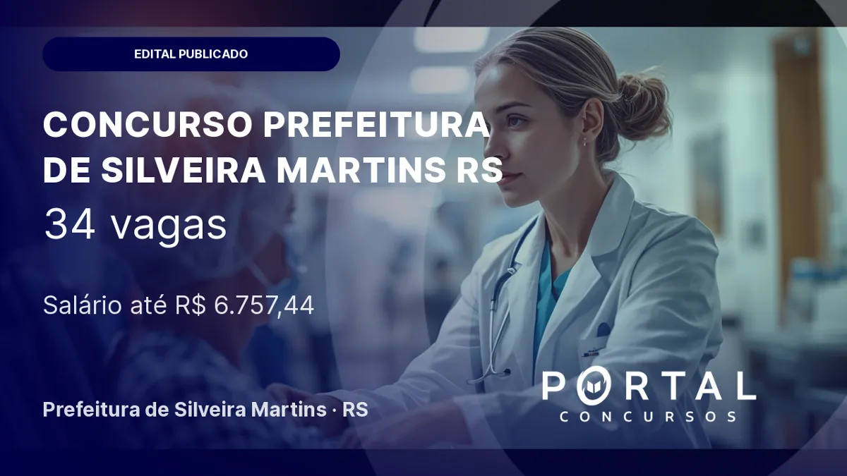 Concurso Prefeitura de Silveira Martins RS: edital 2026