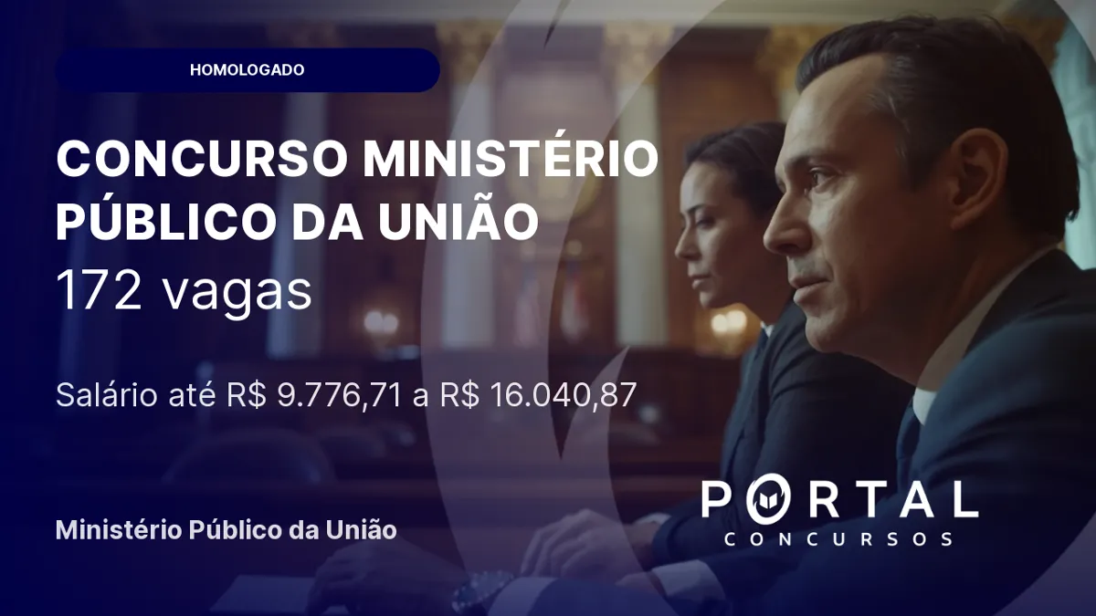 Concurso MPU é homologado com novos salários