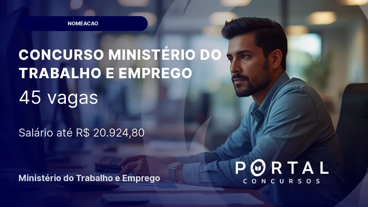Nomeação de 45 Auditores-Fiscais do Trabalho autorizada