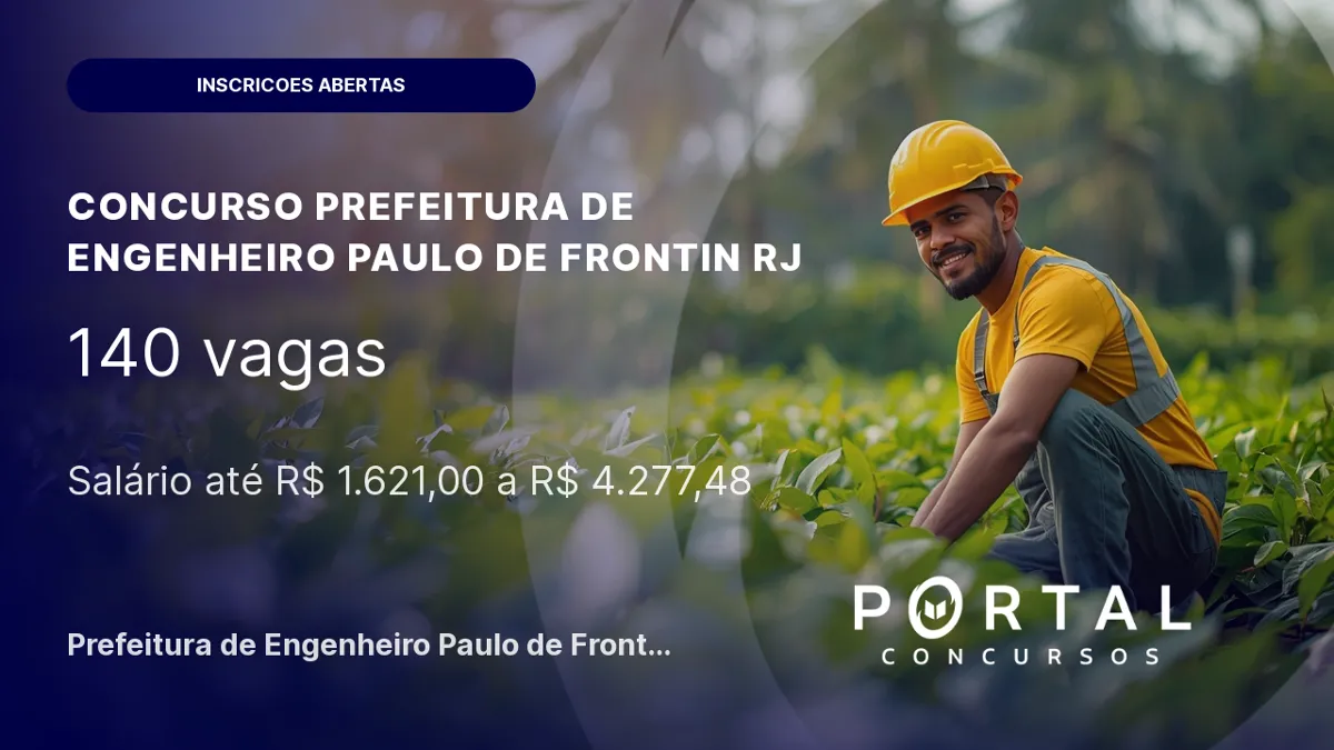 Concurso Prefeitura de Engenheiro Paulo de Frontin RJ 2026