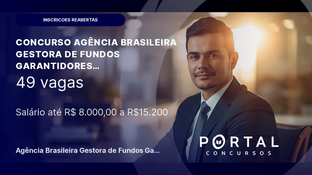 Concurso ABGF: inscrições reabertas!