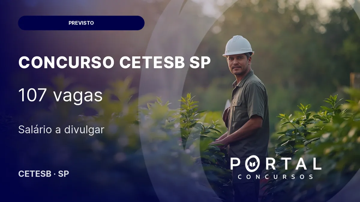 Concurso CETESB recomendado pela CPI dos Lixões
