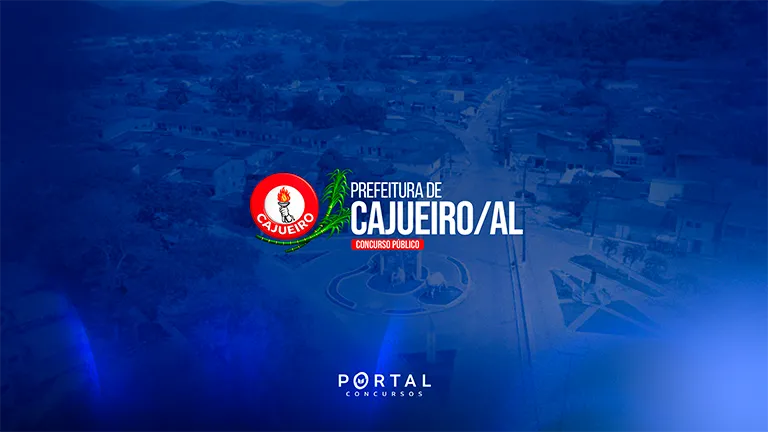 Concurso Cajueiro/AL: edital publicado com 105 vagas imediatas e salários de até R$ 4,1 mil
