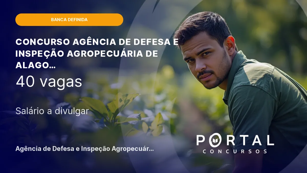 Concurso ADE/ AL: banca em definição