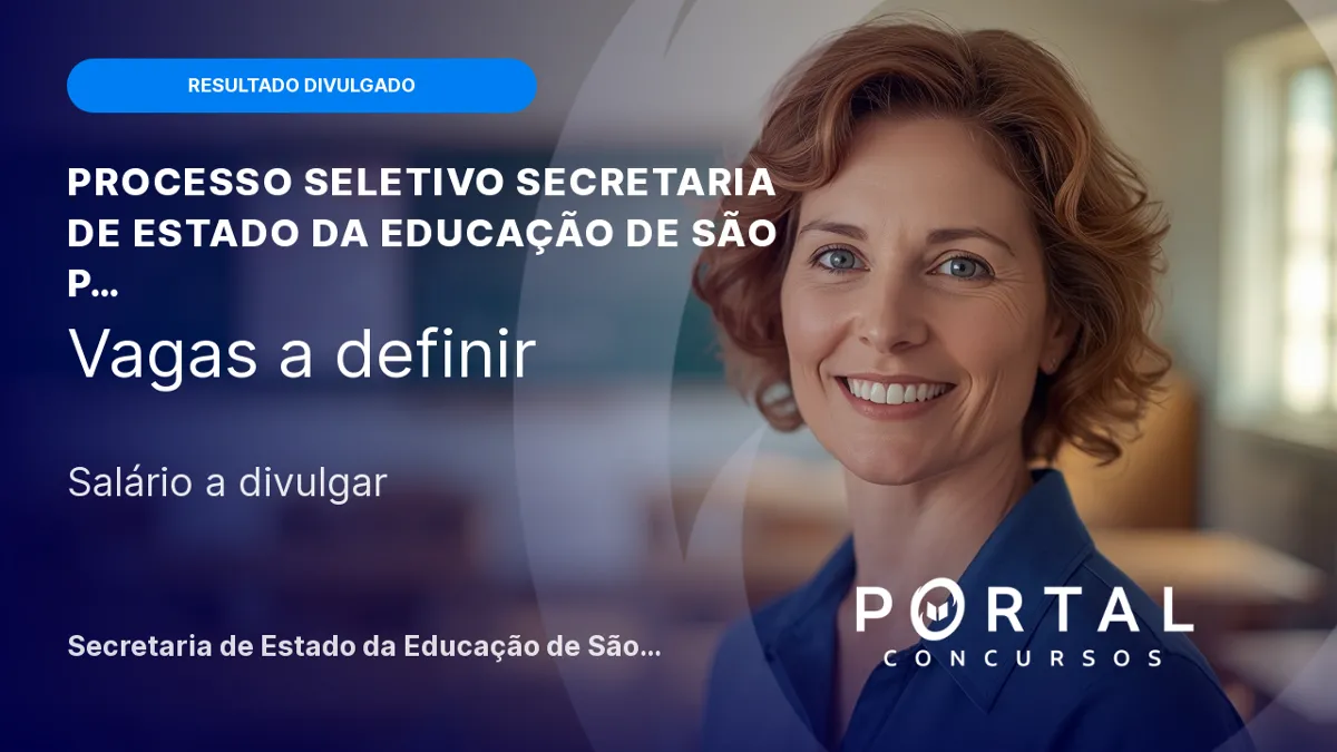 Gabaritos do concurso SEE SP para temporários saem em 17 de agosto