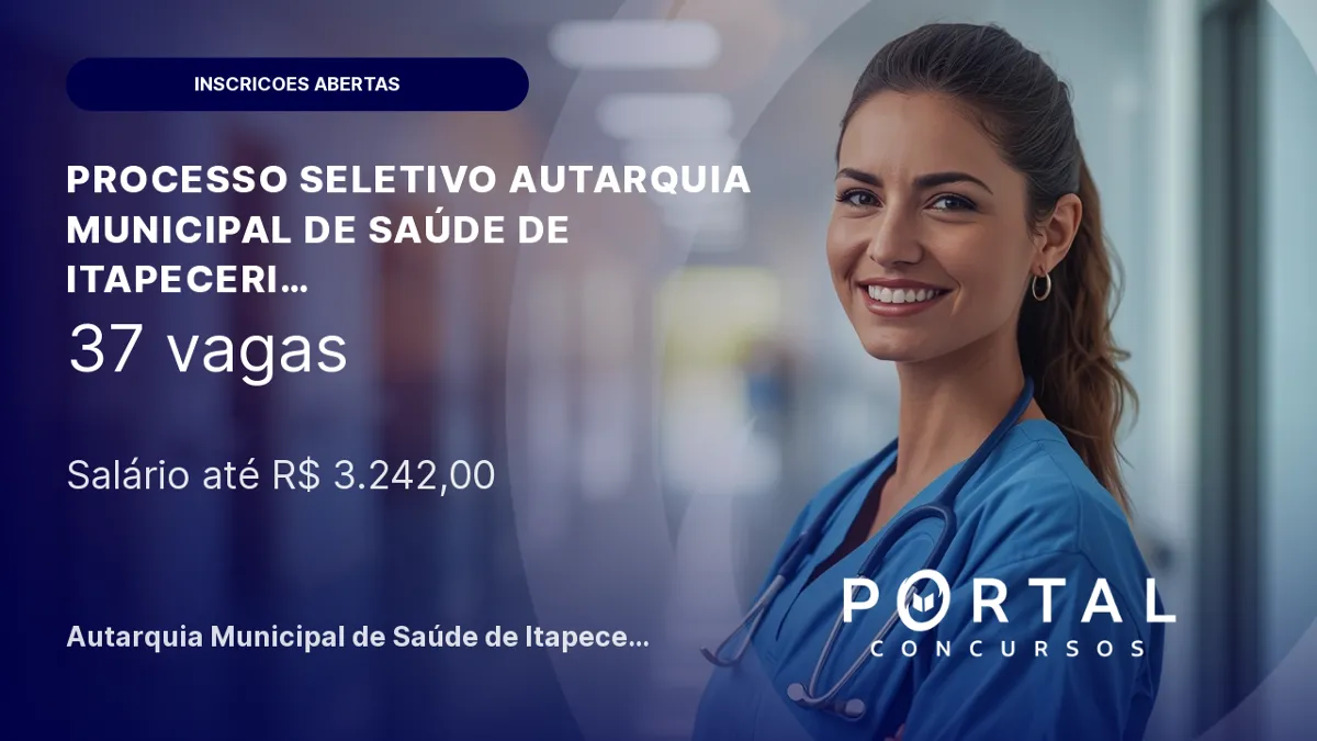 PSS Saúde Municipal de Itapecerica da Serra (SP) 2026: inscrições abertas
