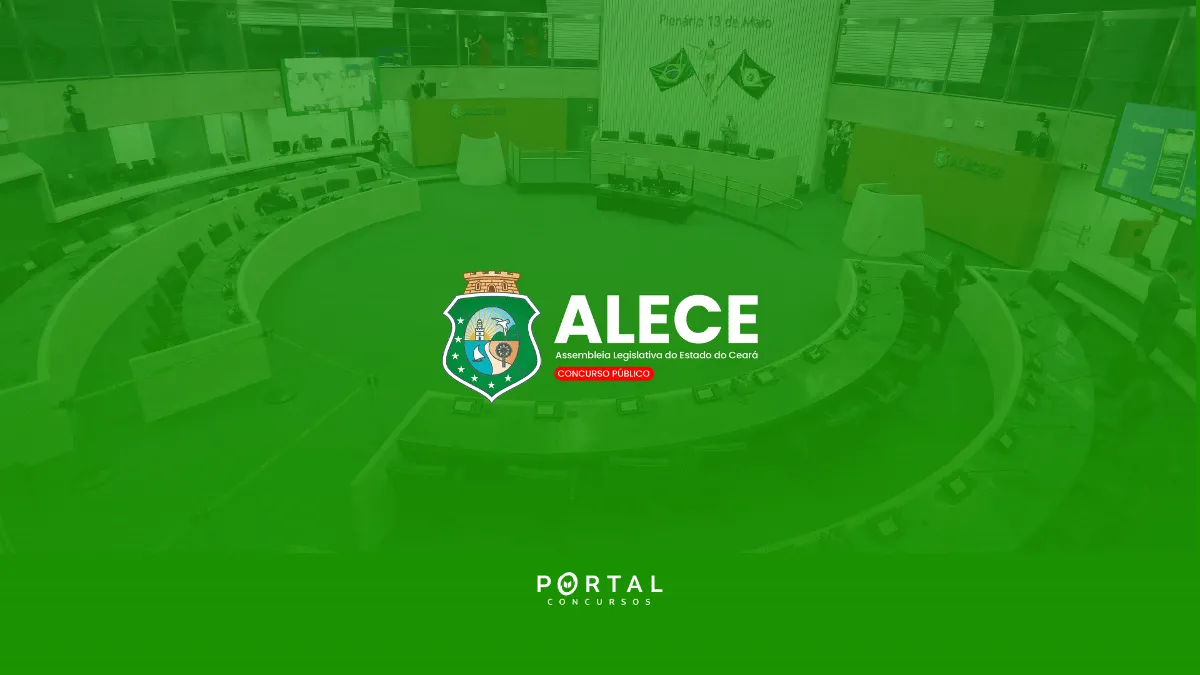 Concurso ALECE 2026: edital publicado com 600 oportunidades; salários chegam a R$ 6,1 mil