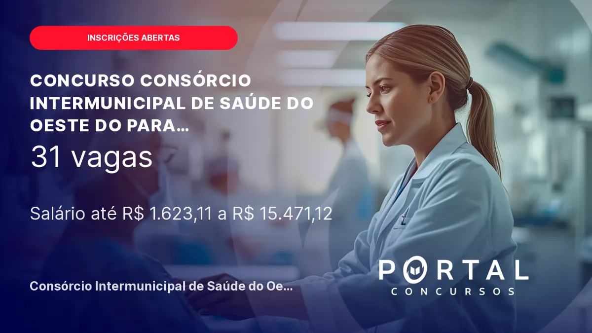 Concurso CISOP PR: inscrições abertas para 31 vagas