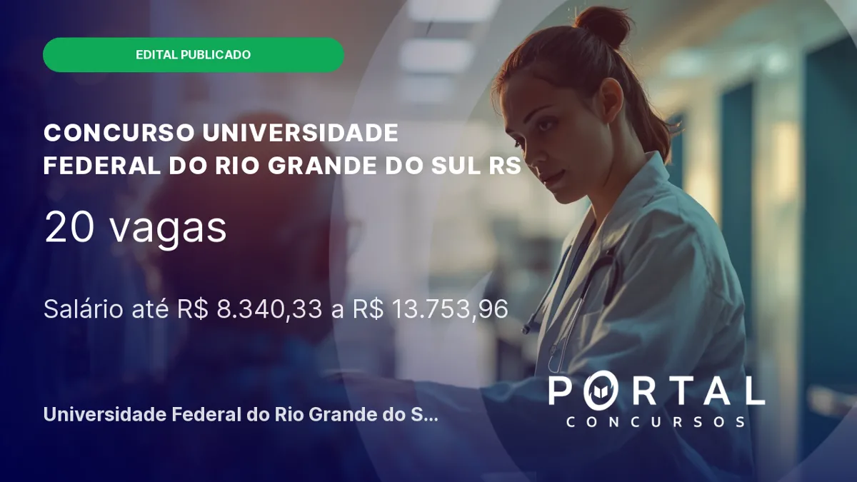 UFRGS abre concurso para Professor do Magistério Superior