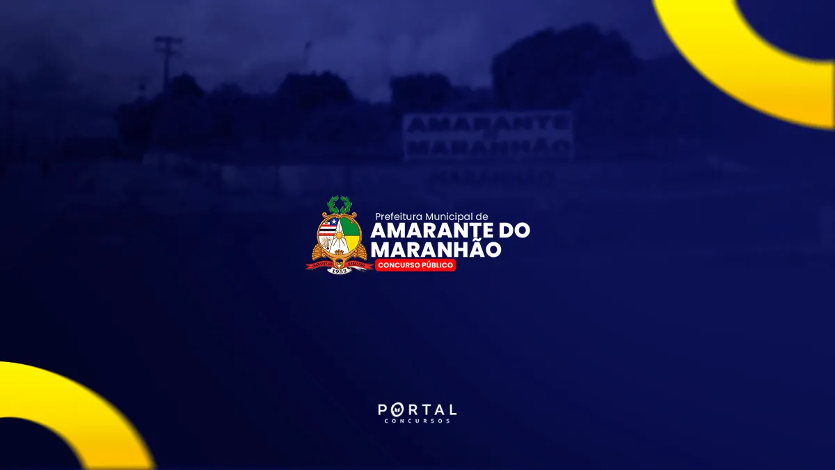 Concurso da Prefeitura de Amarante do Maranhão deve sair do papel em breve; projeto será enviado à Câmara