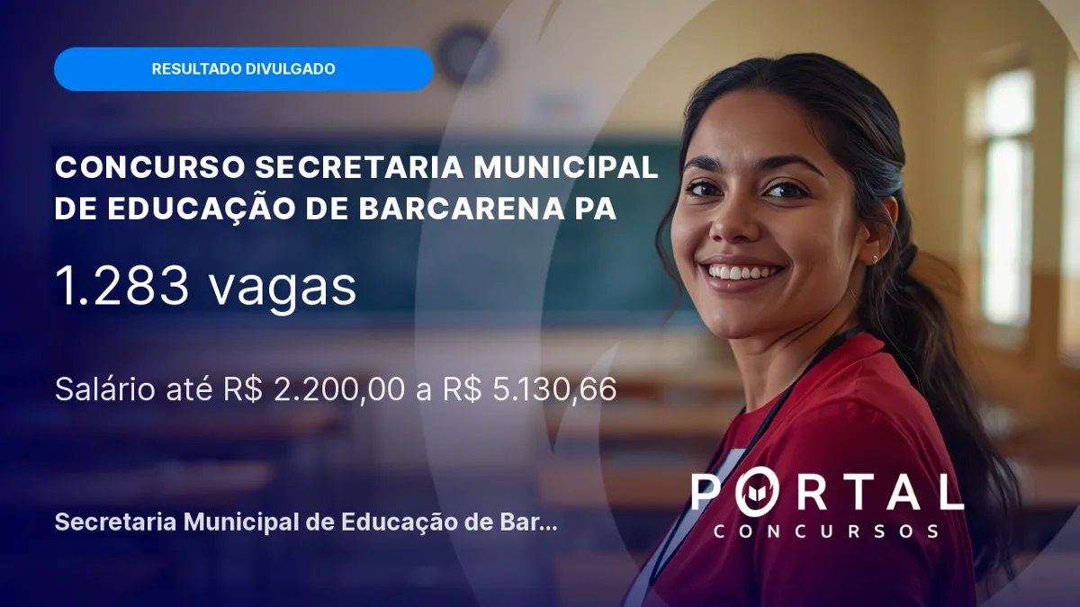 Gabaritos do Concurso SEMED Barcarena/ PA divulgados