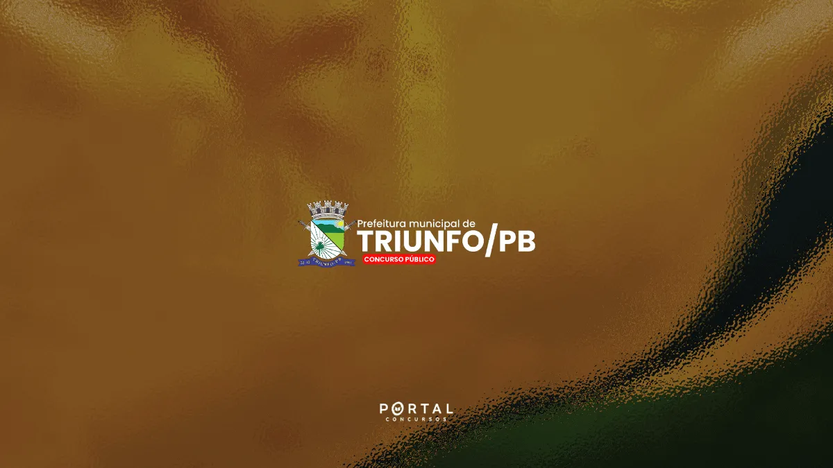 Concurso Triunfo PB: edital publicado com 102 vagas imediatas e salários de até R$ 7 mil