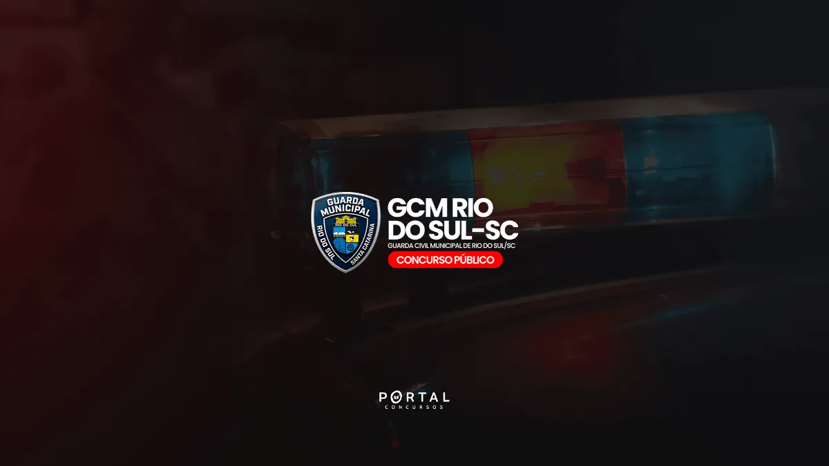 Concurso Guarda Municipal Rio do Sul SC: banca definida e edital é aguardado com salário de R$ 5,1 mil
