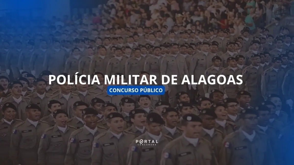 Concurso PM AL: edital republicado, inscrições reabertas, 1.060 vagas e provas em janeiro de 2027!