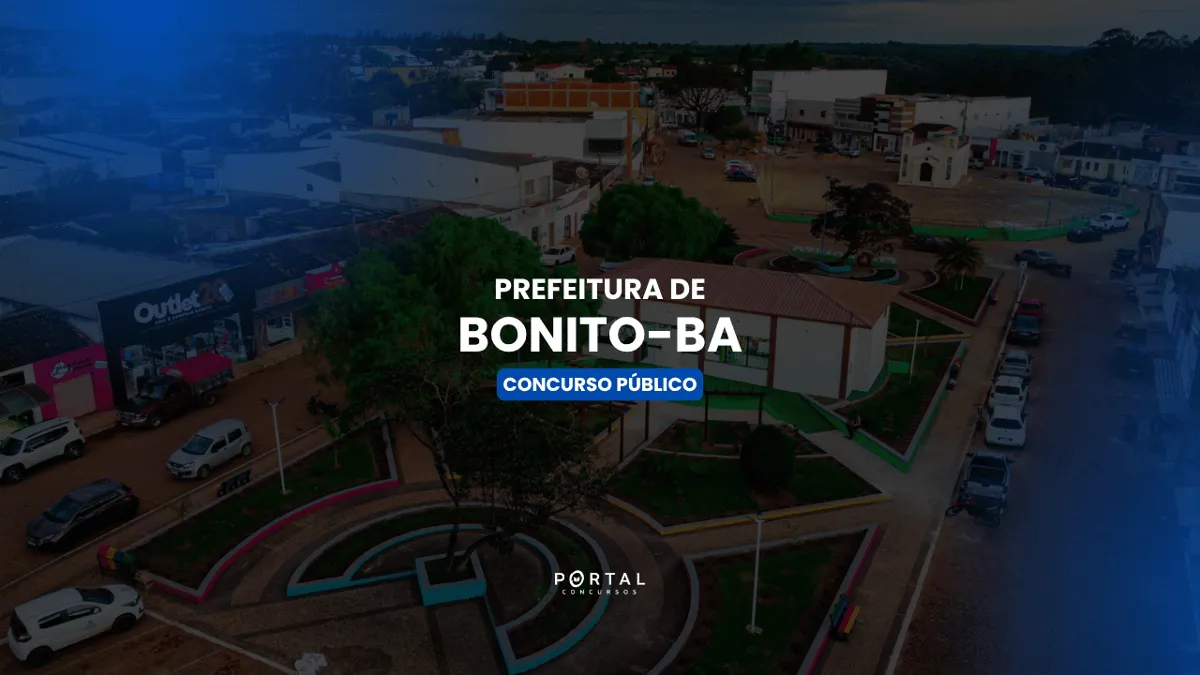Concurso Prefeitura de Bonito-BA com edital aberto