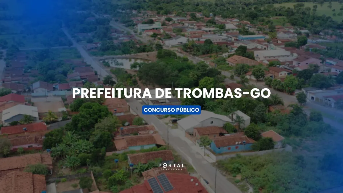 Concurso Trombas GO 2026: inscrições abertas com 173 vagas!