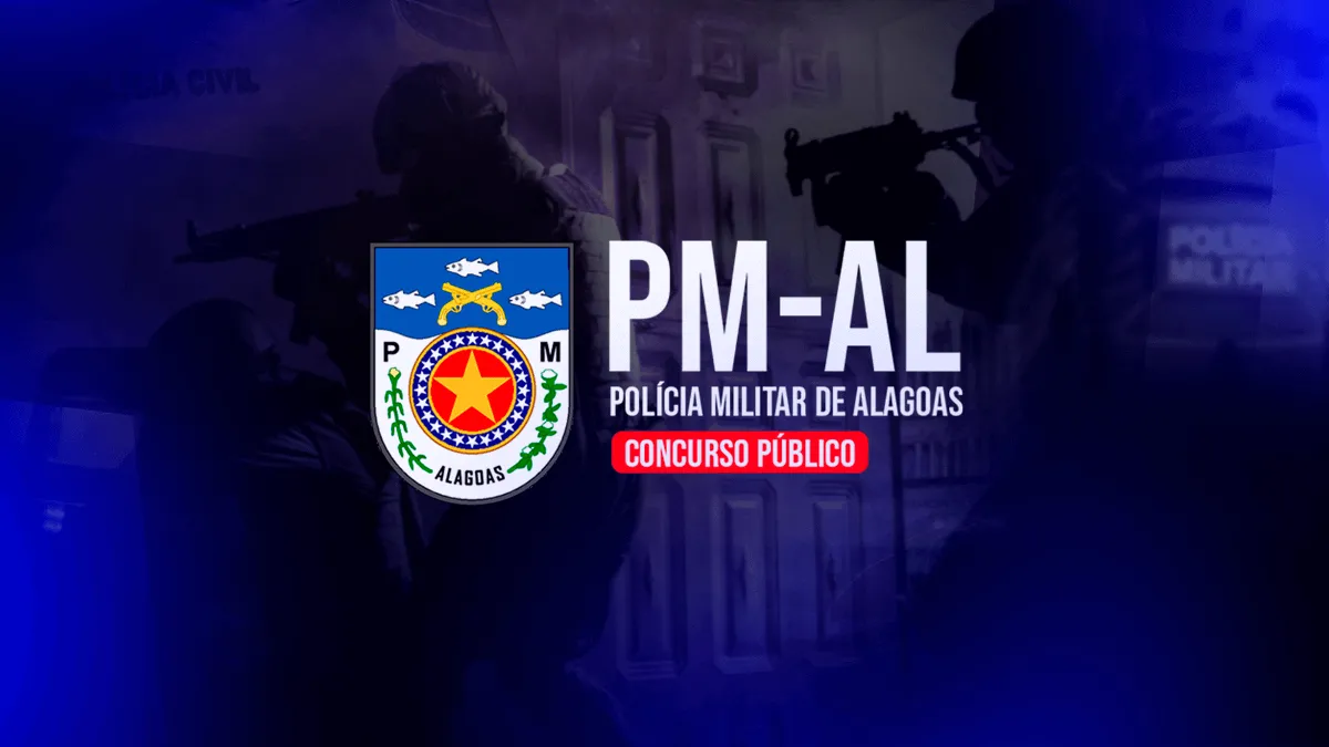 Concurso PMAL com 1.060 vagas tem banca definida e edital iminente 