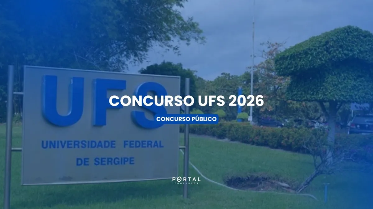 Concurso UFS 2026: vagas imediatas para professor!