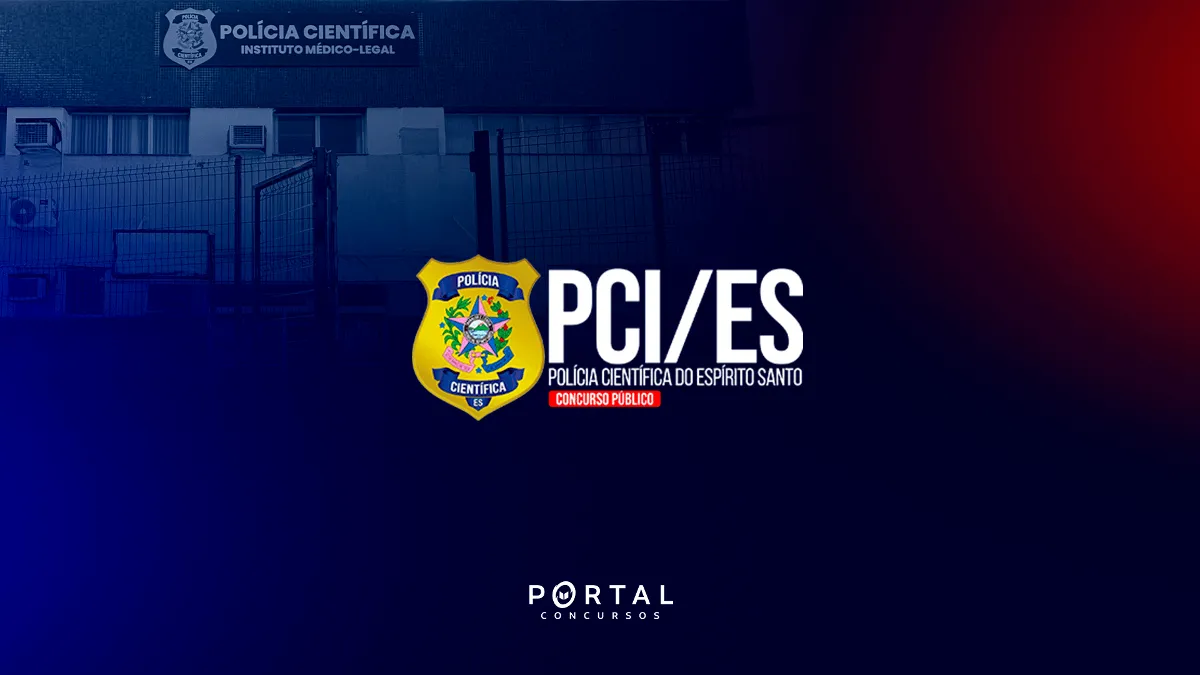Concurso PCI/ES 2026: Estatuto fixa quadro de 892 cargos e salários de até R$ 9,7 mil