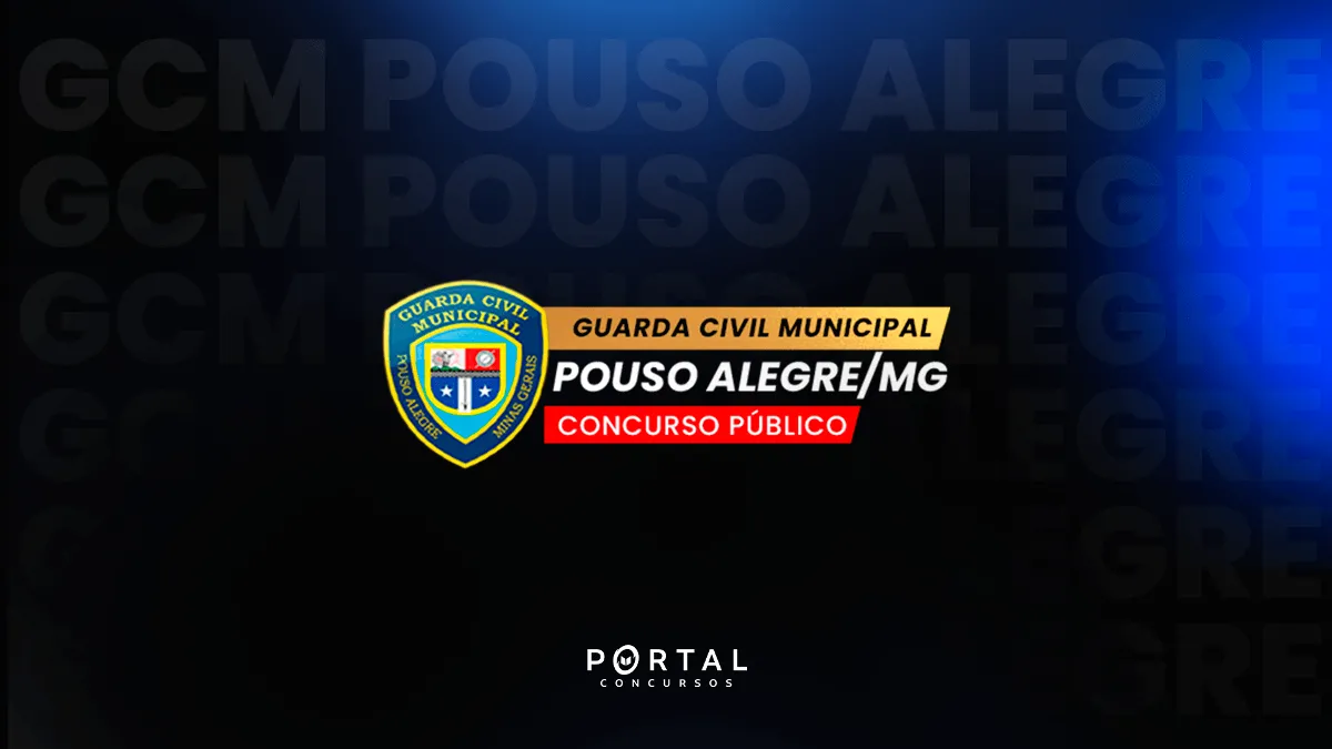 Concurso GCM Pouso Alegre (MG): Edital publicado com 50 vagas e salário de R$ 4,1 mil