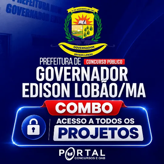 COMBO GOV EDISON LOBÃO MA