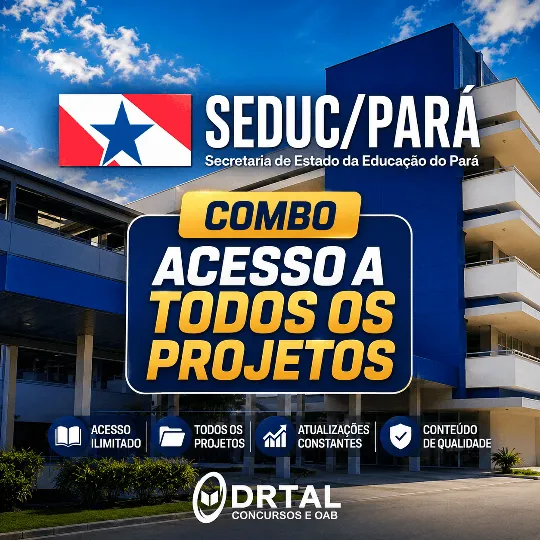 COMBO SEDUC PA PÓS EDITAL